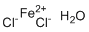 structure of CAS# 13478-10-9, Ferrous chloride tetrahydrate