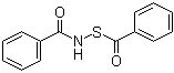 structure of CAS# 134861-13-5, N-(苯甲酰基硫基)苯甲酰胺