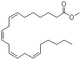 structure of CAS# 13487-42-8, (7Z,10Z,13Z,16Z)-7,10,13,16-二十二碳四烯酸甲酯