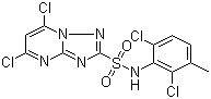 CAS 登录号：134892-32-3, N-(2,6-二氯-3-甲基苯基)-5,7-二氯-1,2,4-三唑并[1,5-a]吡啶-2-磺酰胺