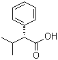 structure of CAS# 13491-13-9, (alphaR)-alpha-(1-Methylethyl)benzeneacetic acid