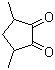 structure of CAS# 13494-07-0, 3,5-Dimethyl-1,2-cyclopentanedione
