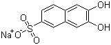 structure of CAS# 135-53-5, Sodium 2,3-dihydroxynaphthalene-6-sulfonate