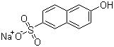 structure of CAS# 135-55-7, Sodium 2-naphthol-7-sulfonate