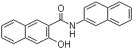 structure of CAS# 135-64-8, 3-Hydroxy-N-2-naphthyl-2-naphthamide