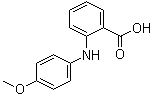 CAS # 13501-67-2, N-(4-Methoxyphenyl)anthranilic acid, N-(4'-Methoxyphenyl)anthranilic acid, N-(p-Methoxyphenyl)anthranilic acid