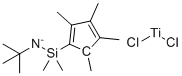 CAS # 135072-61-6, 2,3,4,5-Tetramethylcyclopentadienedimethylsilyl-tert-butylamido titanium dichloride