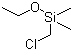 structure of CAS# 13508-53-7, (Chloromethyl)ethoxydimethylsilane