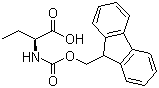 structure of CAS# 135112-27-5, Fmoc-L-2-aminobutyric acid