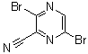 CAS 登录号：1351238-11-3, 3,6-二溴-2-吡嗪甲腈