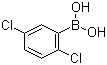 structure of CAS# 135145-90-3, 2,5-Dichlorophenylboronic acid