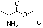 structure of CAS# 13515-97-4, Methyl DL-2-aminopropanoate hydrochloride
