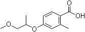 CAS # 1351690-41-9, 4-(2-Methoxy-1-methylethoxy)-2-methylbenzoic acid