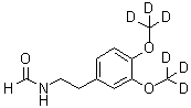 CAS 登录号：1351951-84-2, N-[2-(3,4-二(甲氧基-d<sub>3</sub>)苯基)乙基]甲酰胺