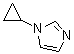 structure of CAS# 135207-17-9, 1-Cyclopropyl-1H-imidazole
