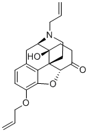 CAS # 1352085-46-1, Naloxone EP Impurity B, 3-O-Allylnaloxone,(4R,4aS,7aR,12bS)-4a-hydroxy-9-prop-2-enoxy-3-prop-2-enyl-2,4,5,6,7a,13-hexahydro-1H-4,12-methanobenzofuro[3,2-e]isoquinolin-7-one