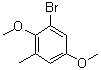 CAS # 13523-12-1, 1-Bromo-2,5-dimethoxy-3-methylbenzene