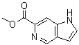 structure of CAS# 1352394-18-3, 1H-Pyrrolo[3,2-c]pyridine-6-carboxylic acid methyl ester