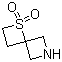 structure of CAS# 1352546-75-8, 1-Thia-6-azaspiro[3.3]heptane 1,1-dioxide