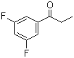 structure of CAS# 135306-45-5, 3,5-二氟苯丙酮