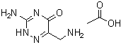 structure of CAS# 1353100-80-7, 3-氨基-6-(氨基甲基)-1,2,4-三嗪-5(2H)-酮乙酸盐