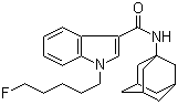 structure of CAS# 1354631-26-7, 1-(5-氟戊基)-N-金刚烷-1-基-1H-吲哚-3-甲酰胺