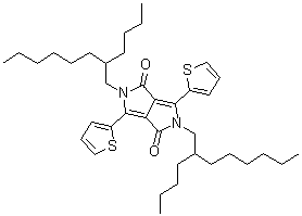 CAS # 1354631-87-0, 2,5-Bis(2-butyloctyl)-3,6-di(thiophen-2-yl)pyrrolo[3,4-c]pyrrole-1,4(2H,5H)-dione
