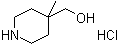 structure of CAS# 1354792-85-0, 4-Methyl-4-piperidinemethanol hydrochloride