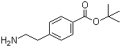 4-(2-Aminoethyl)benzoic acid tert-butyl ester molecular structure (CAS 135482-70-1)