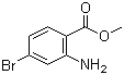 structure of CAS# 135484-83-2, Methyl 2-amino-4-bromobenzoate