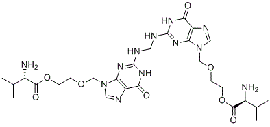 structure of CAS# 1356019-51-6, Bis valacyclovir