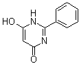 structure of CAS# 13566-71-7, 6-Oxo-4-hydroxy-2-phenyl-3,6-dihydropyrimidine