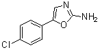 CAS # 13576-51-7, 5-(4-Chlorophenyl)-2-oxazolamine
