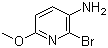 structure of CAS# 135795-46-9, 3-Amino-2-bromo-6-methoxypyridine