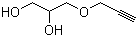 structure of CAS# 13580-38-6, 3-Prop-2-ynoxypropane-1,2-diol