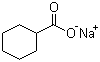 Sodium cyclohexanecarboxylate molecular structure (CAS 136-01-6)