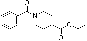 structure of CAS# 136081-74-8, 1-Benzoyl-4-piperidinecarboxylic acid ethyl ester