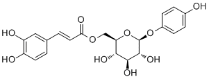 CAS 登录号：136172-60-6, 6-O-咖啡酰基熊果甙