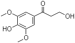 beta-Hydroxypropiosyringone molecular structure (CAS 136196-47-9)