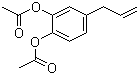 structure of CAS# 13620-82-1, 4-Allylpyrocatechol diacetate
