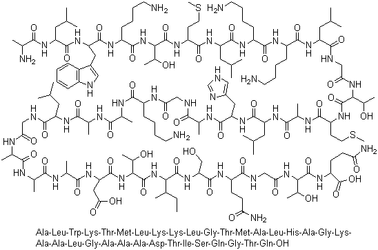 CAS 登录号：136212-91-4, 抗菌肽, 蛙皮抗菌肽, 皮抑菌肽