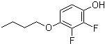 structure of CAS# 136239-68-4, 4-Butoxy-2,3-difluorophenol