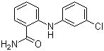 2-[(3-Chlorophenyl)amino]benzamide molecular structure (CAS 13625-33-7)