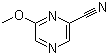 structure of CAS# 136309-07-4, 6-Methoxypyrazine-2-carbonitrile