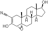 structure of CAS# 13647-35-3, Trilostane