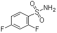 2,4-Difluorobenzenesulfonamide molecular structure (CAS 13656-60-5)