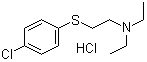 CAS 登录号：13663-07-5, 2-(4-氯苯硫基)三乙胺盐酸盐