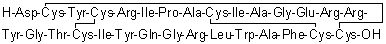 Human neutrophil peptide 3 molecular structure (CAS 136661-76-2)