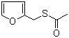 Furfuryl thioacetate molecular structure (CAS 13678-68-7)