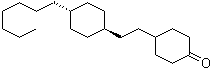 CAS # 136854-27-8, trans-4-[2-(4-Heptylcyclohexyl)ethyl]cyclohexanone
